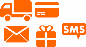 Det finns många ställen att skicka paket till...